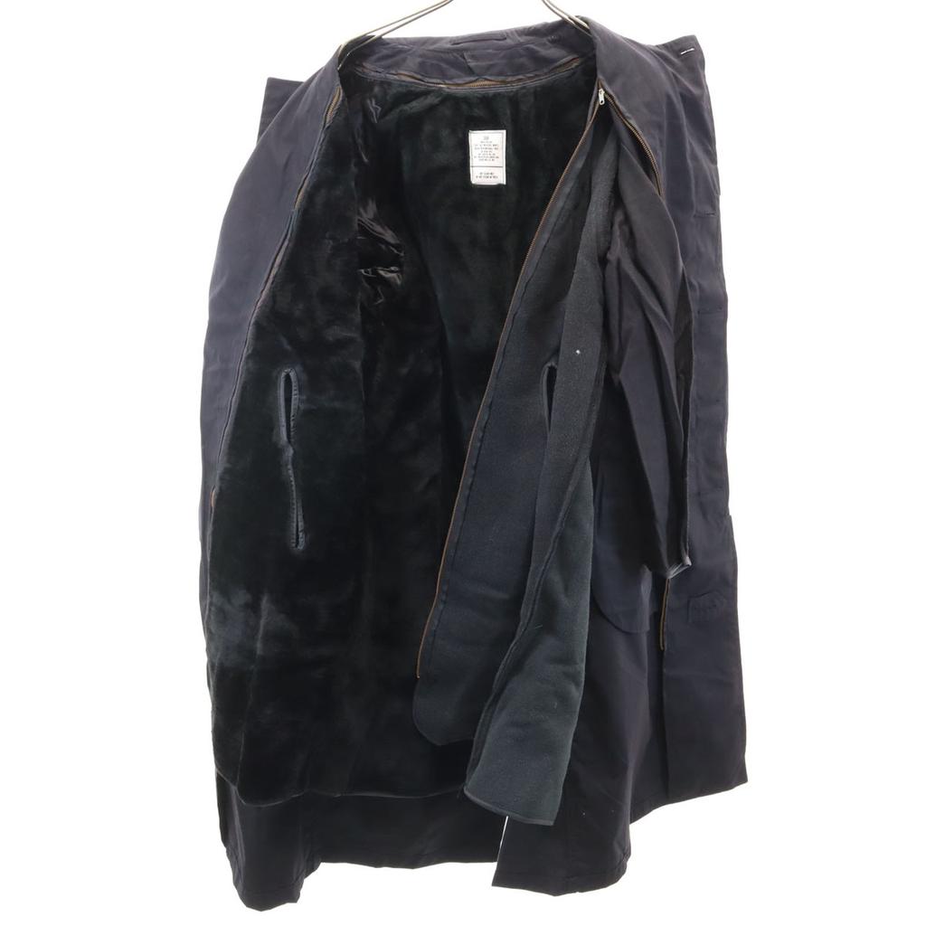 US NAVY 80s DLA Vintage All-Weather Coat military Long coat 36 liner Men's Used