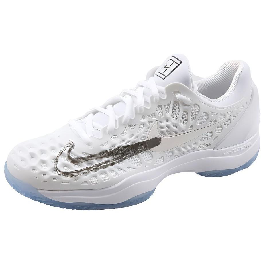 Nike Zoom Cage 3 HC Metallic Summit Белые мужские кроссовки Black Canary 918193-105