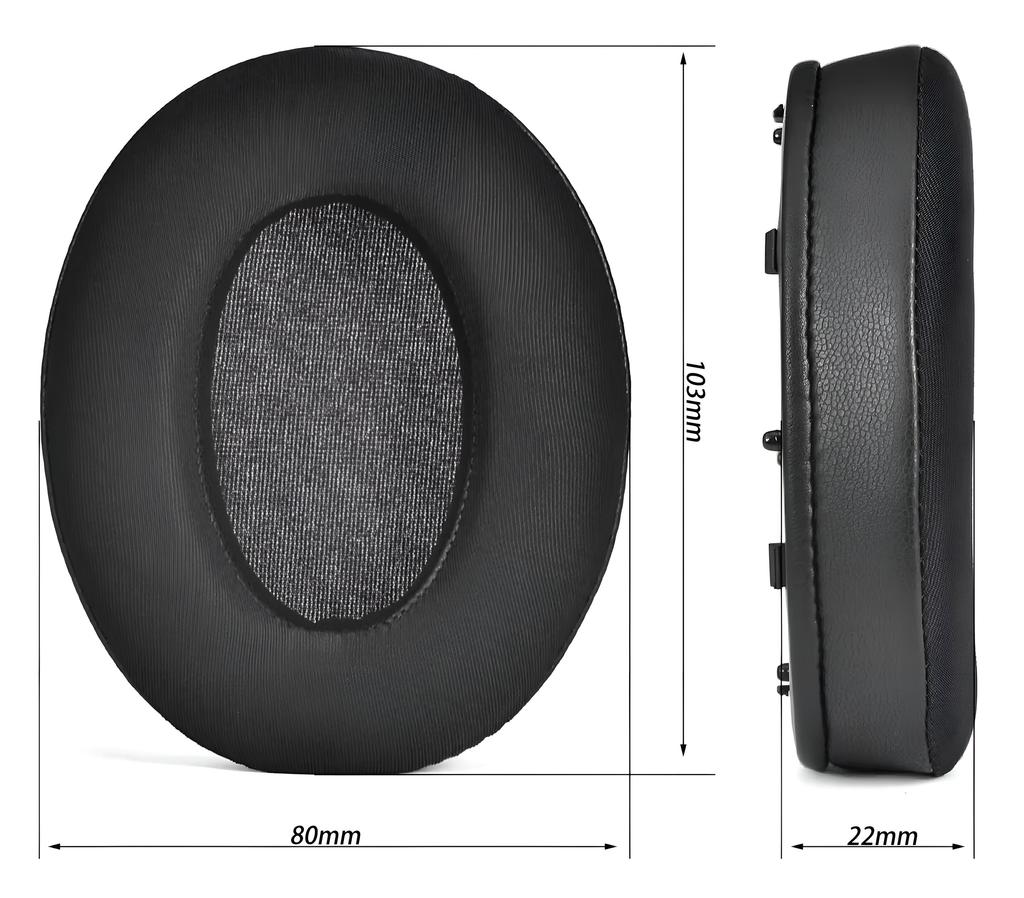 Earmuffs Pads Sponges Gel SONY WH-1000XM3 1000XM3 WH1000XM3 black