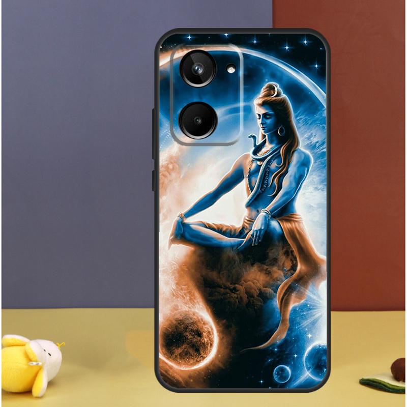 Lord Shiva Hindu God Buddha For Realme C25s C21Y C33 C55 C11 C15 C30 C53 C51 GT Neo 5 GT3 GT5 9 10 11 12 Pro Plus Case