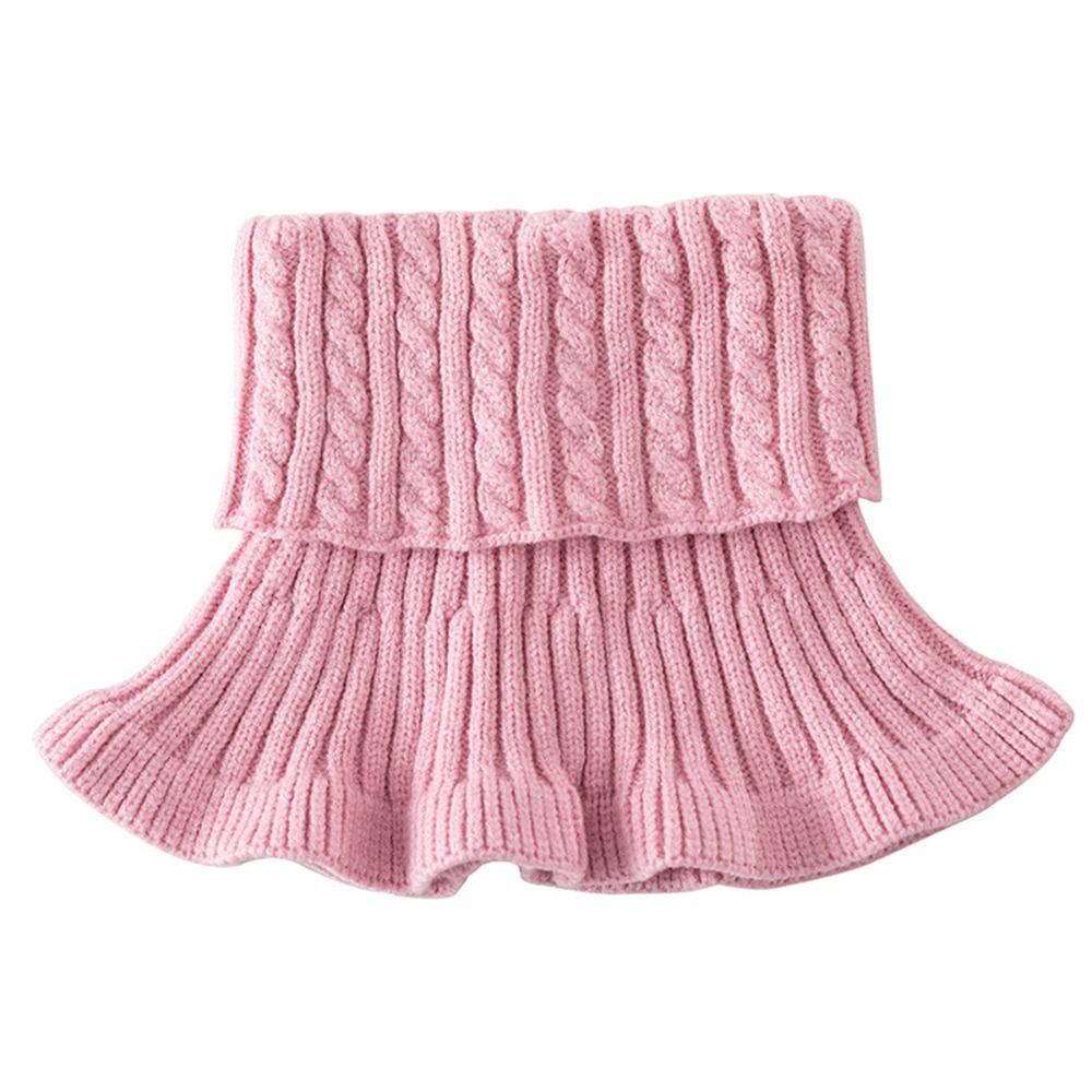Windproof Scarf Warm Neck Warmer Fashion Knitted Fake Collar