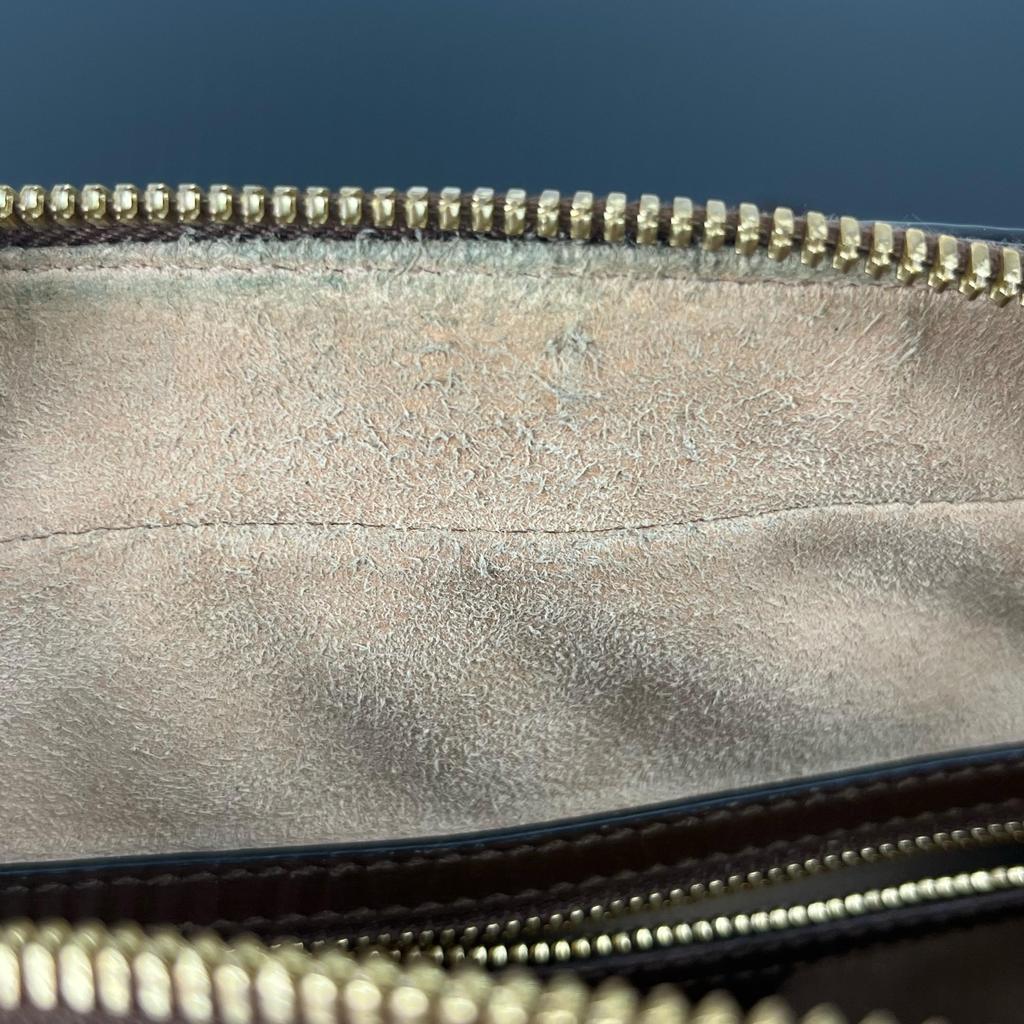 [Pre-Owned] Gucci Horsebit 1955 Small Shoulder Bag 'Beige/Ebony' - Excellent #88VANG