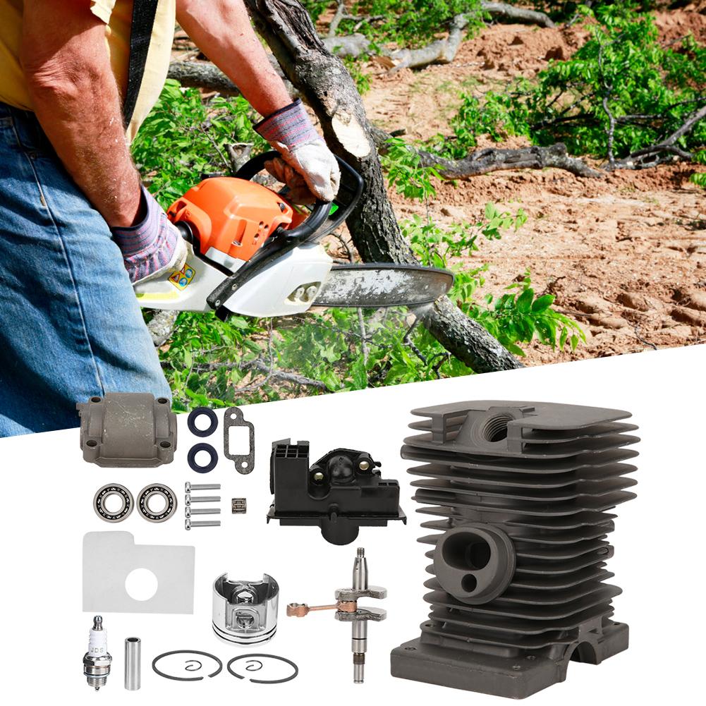 38 мм цилиндр поршень коленчатый вал двигатель поддон комплект замена подходит для Stihl 018 MS180 бензопила части
