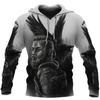 Viking Hoodie Ragnar Raven Of Odin 3D Printed Mens Hoodies Harajuku Streetwear Pullover Autumn Unisex Casual Jacket Tracksuit