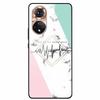 Чехол для Honor 50 Мраморная Закаленная Стеклянная Задняя Крышка Жесткий Чехол Для Телефона Huawei Honor 50 Pro NTH-AN00 NTH-NX9 Fundas Coque