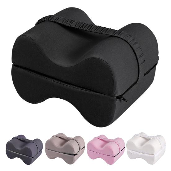 Leg Pillow for Side Sleepers Memory Foam Knee Spacer Pillow Ankle Pain Relief Cushion