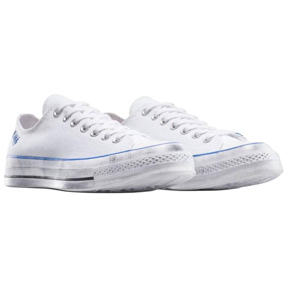 Converse Ader Error X Chuck 70 Low Tofu Oyster Unisex Sneakers Cream Oyster-White Blue A14289C