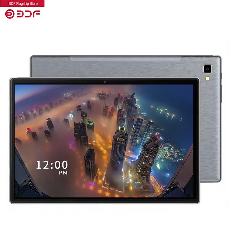 10,1-дюймовый планшет Android 13, 8 ГБ ОЗУ, 256 ГБ ПЗУ, 4G-телефон, аккумулятор 5000 мАч, сенсорный экран HD, WiFi, Bluetooth 5.0