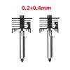 For Bambu Lab P2S X2D Upgraded Hotend 0.2/0.4/0.6/0.8mm Hardened Steel Nozzle Replace Hot End Bambulab P2S 3D Printer Print Head
