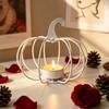 Iron Halloween Incense Burner Rustic Style Tealight Holder Creative Candlestick  Autumn Harvest