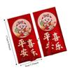 2 pcs the Chinese Zodiac Snake Year Money Envelope Blessing Lucky Money Pockets  Celebration Party