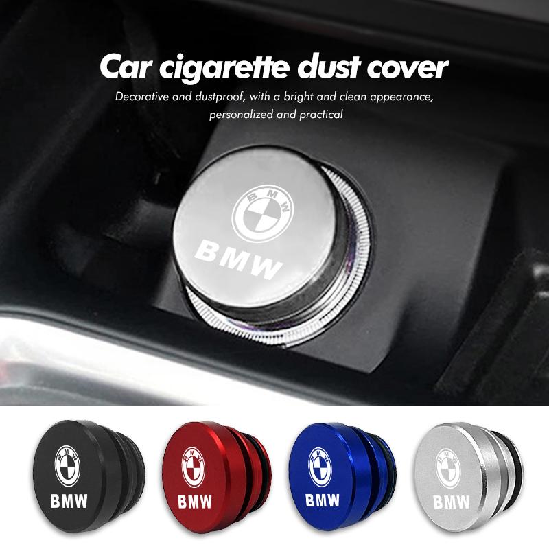WCHT7 For BMW Aluminum Car Cigarette Lighter Cover Protective Case Auto Accessories G30 G20 M3 M5 E91 E92 E93 E36 E70 X3 X4 X5 X1 E39