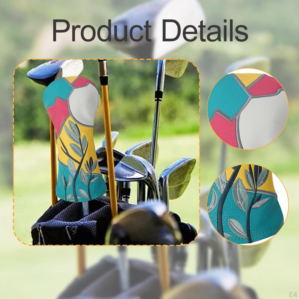 Golf Club Cover Cue Protect Case Supplies Fashion Creative Wood Headcover Protection Sleeve for