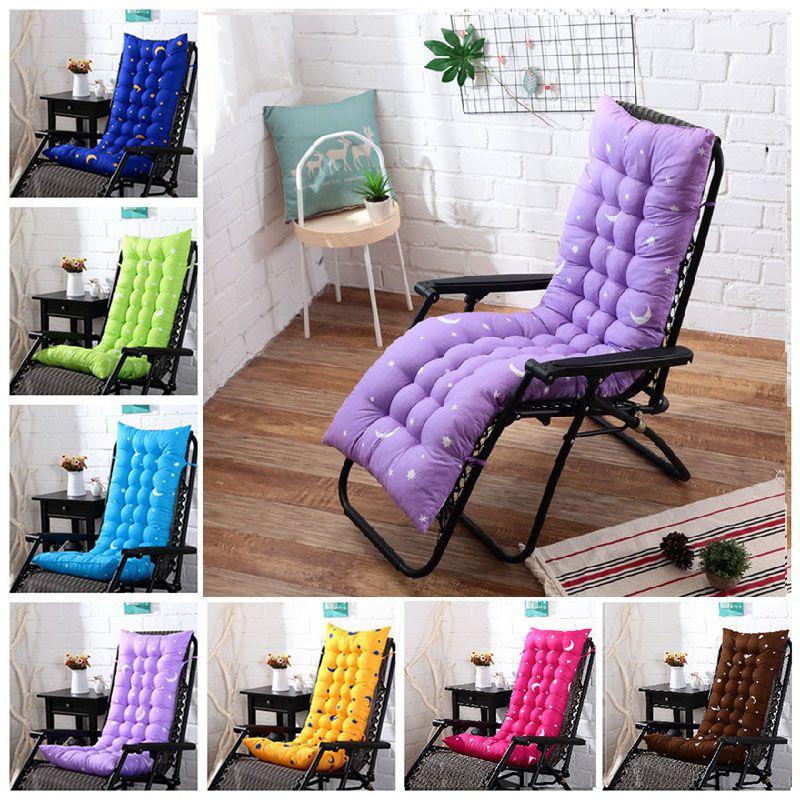 Толстая мягкая подушка для спинки шезлонга для патио для садовых кресел-качалок и скамеек