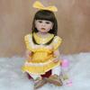 BZDOLL 55 см, новая полностью силиконовая кукла-реборн для маленьких девочек, игрушка 22 дюйма, винил, классическое платье, Boneca, подарок на день рождения, игрушка для купания