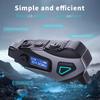 Мотошлем Bluetooth Гарнитура 1080P HD Видеорегистратор Беспроводной Регистратор Водонепроницаемый Стерео FM-радио Мотоциклетный Регистратор