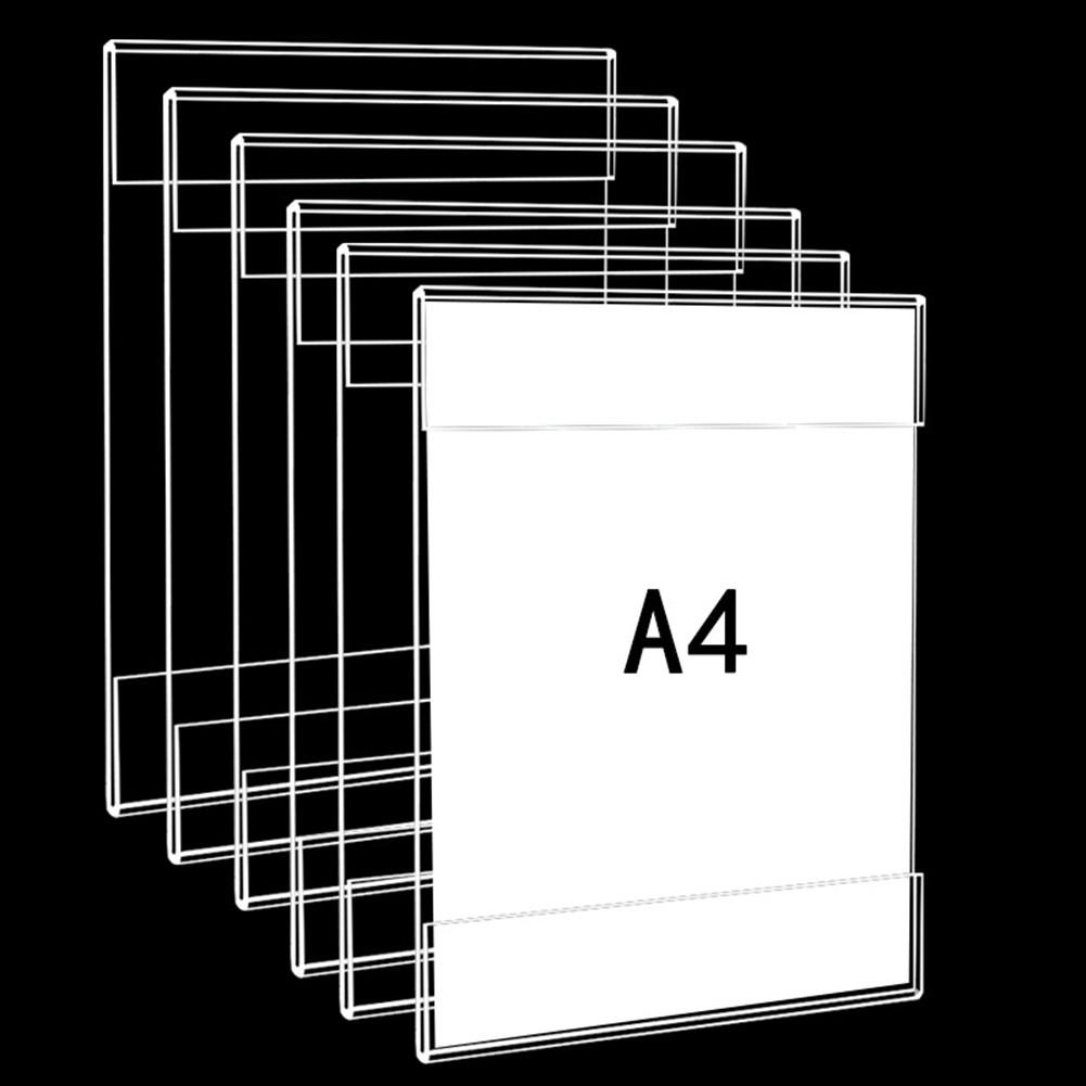 Логотип Дисплей Рамка Дисплея Долгосрочный Без Пробивки Отображение Цены