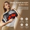 Factory Neck Massage Pillow Cervical Massager Waist Back Shoulder Shiatsu Kneaded Multifunctional Hot Compress Relaxation Gift