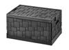 Ящик для хранения Pearl Metal, 55 л, Складной, Дизайн под плитку с крышкой, Черный, N-7868