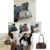 Trendy Large Capacity Tote Bag For Women In Fashionable Black And Colorful Patterns