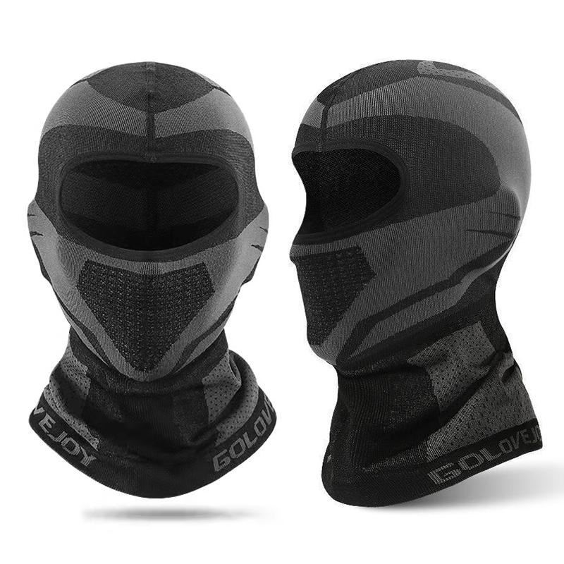 Motorcycle Balaclava Full Face Mask Summer Breathable Motorbike Riding Neck Face Mask Motocross Cycling Mask Helmet Hood Men