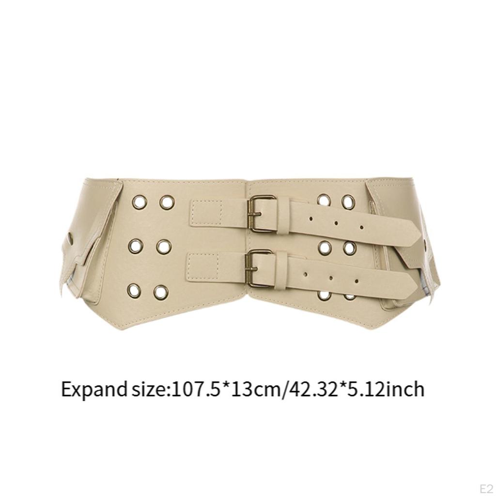 Женский широкий пояс из искусственной кожи в стиле вестерн, аксессуары для одежды для ковбойши