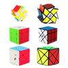 Qiyi Ветряная мельница / Рыбак / Ось 3x3 Черный / Без наклеек Комбинированная головоломка Кубик Рубика Игрушки Для Детей Подарок Игрушка Cubo Magico