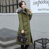 Faux Fur Coat High Quality Warm Winter Women Hooded Solid Color Coat Down Parkas Long Female Outerwear Collection Jacket