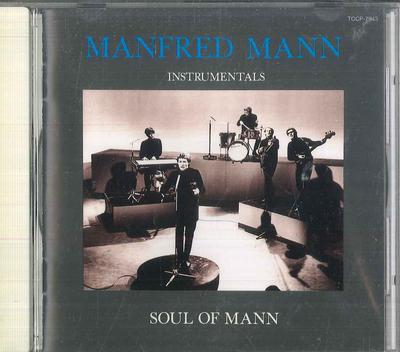 CD МАНФРЕД МАНН Soul Of Mann Instrumentals TOCP7943 GROOVIN MOVE 1993 Япония Рок Б/у