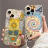 Cute Retro Graffiti Phone Case for Apple iPhone 16promax-Soft Silicone Drop- Durable Phone Cover for iPhone 16/15/14/13/12/11/Xs/Xsmax/Xr/Pro/Plus