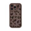Черная линия бабочка для чехла на мобильный телефон iPhone17PorMax 14 Apple 13 матовый 12/15 Премиум 11