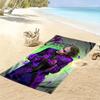 Joker Print Beach Towel, Large Soft Quick Dry Towel for Beach Camping Swimming