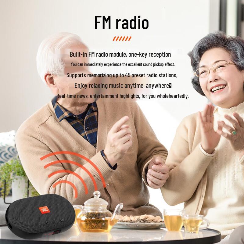 JBL TUNE3 Portable Bluetooth Speaker with FM Radio and TF Card Support