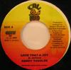 7inch Record HARRY TODDLER - Love That A Joy NONE Cali Bud 2000 Jamaica Reggae, Ska & Dub Used