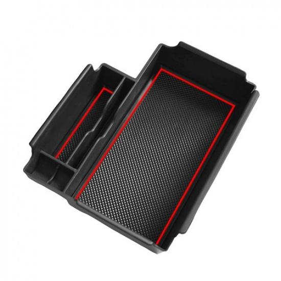 Center Armrest Black Storage Tray Organizer Box For -2025 Ford Explorer US