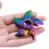 5pcs Colorful Gyroscope High-Speed Fingertip Gyroscope Alloy Pressure Resistant Metal Rainbow Finger Gyroscope Children's Toy