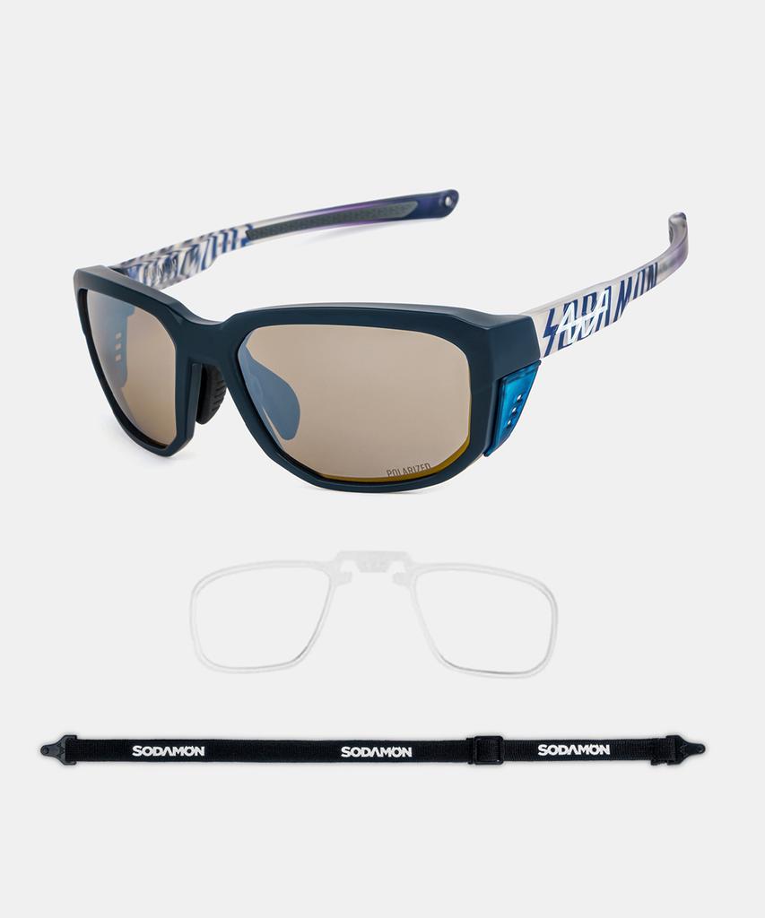 Спортивные поляризационные солнцезащитные очки Sodamon (унисекс) Rts3501-C14