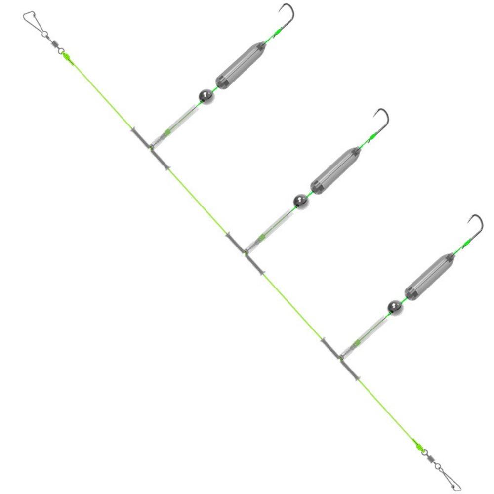1 шт. безбородый карповый рыболовный крючок 3 крючка карповые оснастки рыболовная приманка горячая рыбалка волосяные оснастки крючок рыболовные снасти