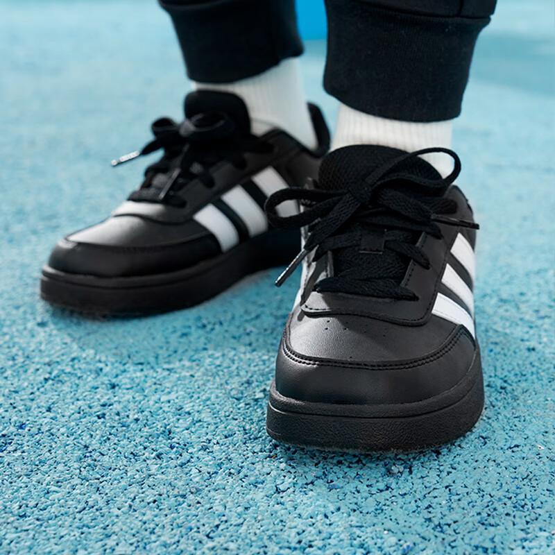 adidas Кроссовки Breaknet Lace K Black White Kids Core-Black Cloud-White HP8961
