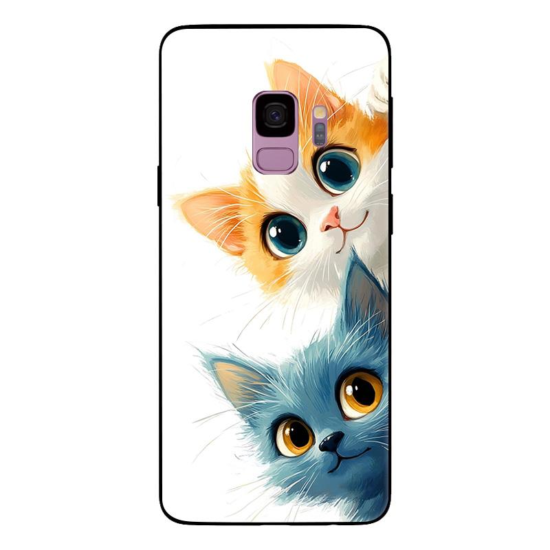 Чехол для Samsung Galaxy S9 Plus SM-G965F G965 S9Plus Мраморный Рисунок Мягкий Матовый Силиконовый Задний Чехол для Samsung S9 S9+ Полный Чехол