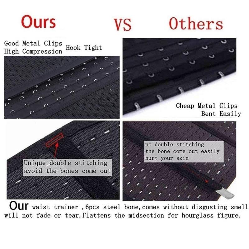 Men Body Shaper Slimming Belt Waist Trainer Sauna Swat Belt Workout Corsets Modeling Straps Sport Girdle Fitness Fat Burning Trimmer Shapewear