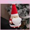 Christmas Plush Santa Toy With Super Soft Short Pile For Holiday Decoration Gift