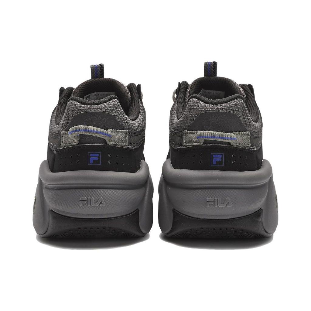 Fila Панини Удобные Универсальные Ретро Баскетбольные Кроссовки с Высоким Верхом Мужские кроссовки Черно-Серые F12M412111FCF