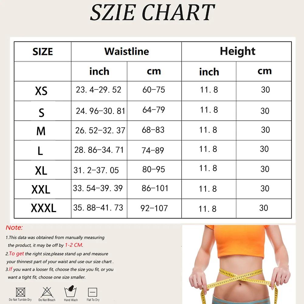 Women Latex Waist Trainer Shapewear Corset with Zipper and 3-Row Hook Tummy Control Body Shaper Slimming Cincher Belt