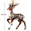 Acrylic Christmas Hanging Pendant 2D Flat Christmas Tree Ornament  Navidad Decor