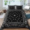 Floral 3D Digital Printing Quilt Cover Bed Sheet Three-Piece Bedding Kit Home Textile Pillowcase Plant Flower