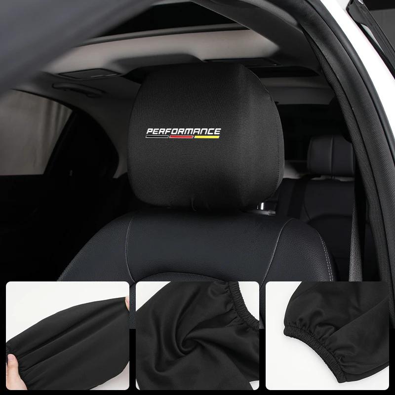 Car Sticker 2025 Hot car seat headcovers Accessories For BMW Performance X1 X3 X5 E39 E46 E90 F20 E60 F30 E36 F10 E87 E70 E91 E3