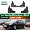 4 шт. брызговики, совместимые с Vauxhall Opel Astra J Buick Verano 2010 2011 2012 2013 2014 2015 2016