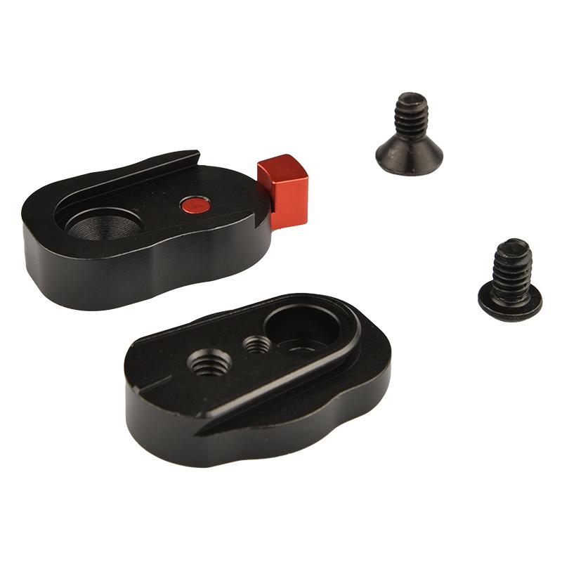 Быстросъемная пластина для мини-полевого монитора для ЖК-монитора Magic Arm, светодиодная подсветка, камера, видеокамера