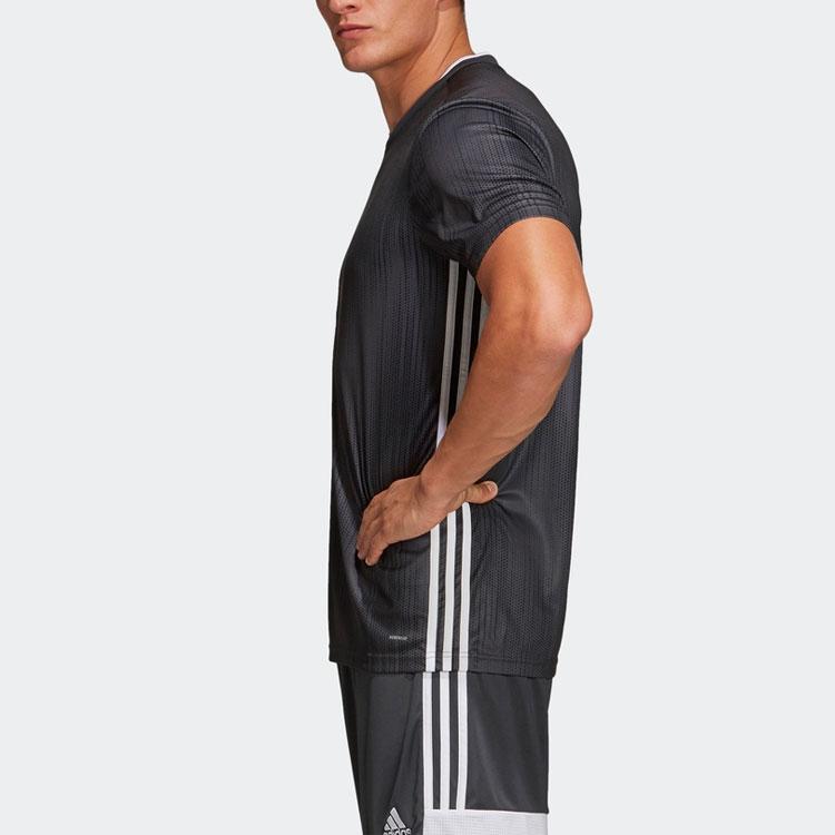 adidas Мужские Футбольные Майки Черные Средней Посадки Прямой Крой DP3534